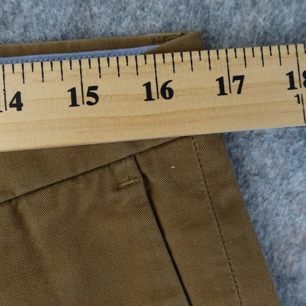 Polo Ralph Lauren Pants‎ Mens 32x27 Brown Stretch Slim Fit Chino Trousers Preppy